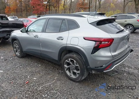 2024 Chevrolet Trax Fwd Lt из США, поврежденный, VIN KL77LHE2XRC160880